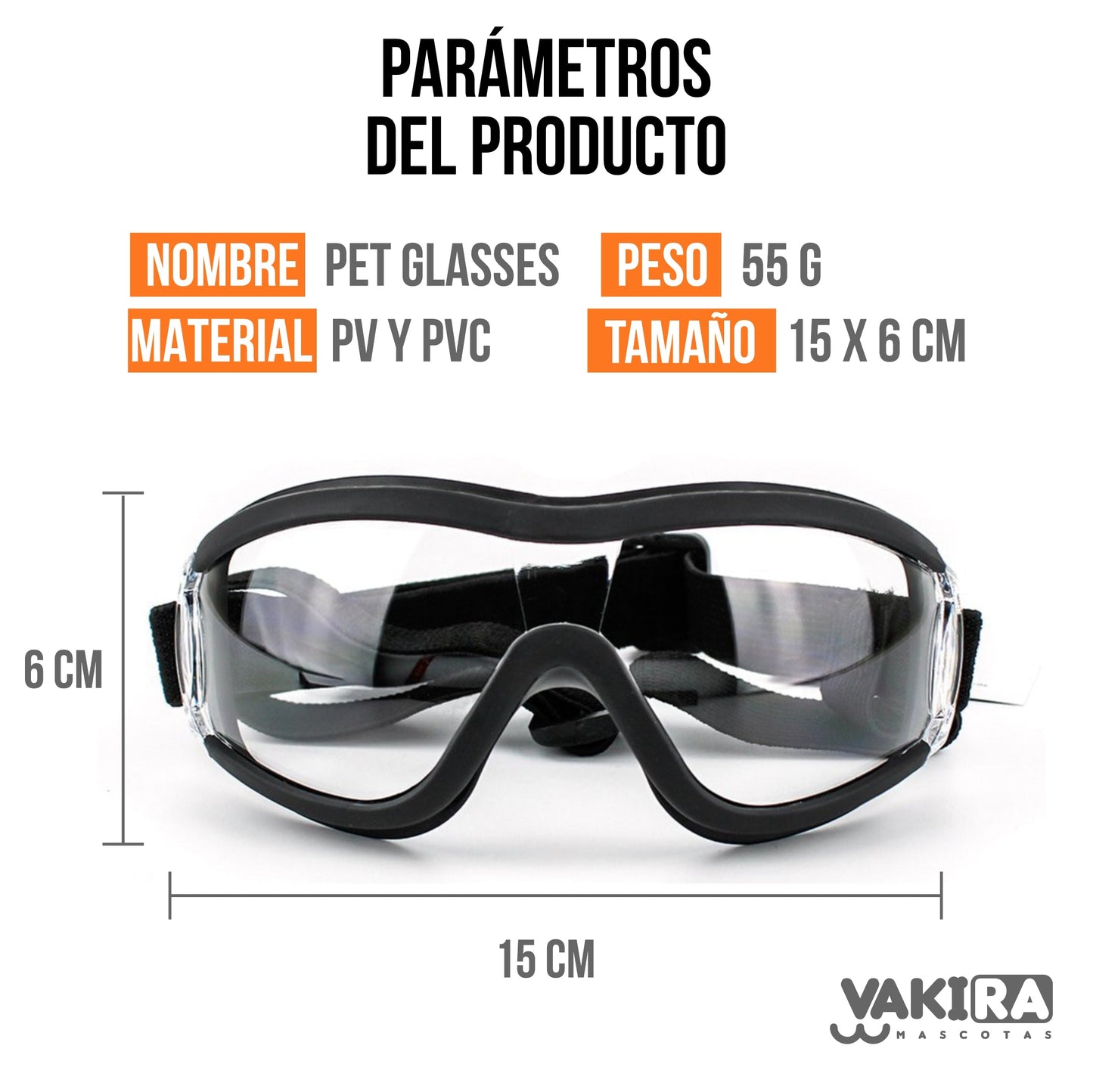 Gafas Para Perros Grandes y Medianos