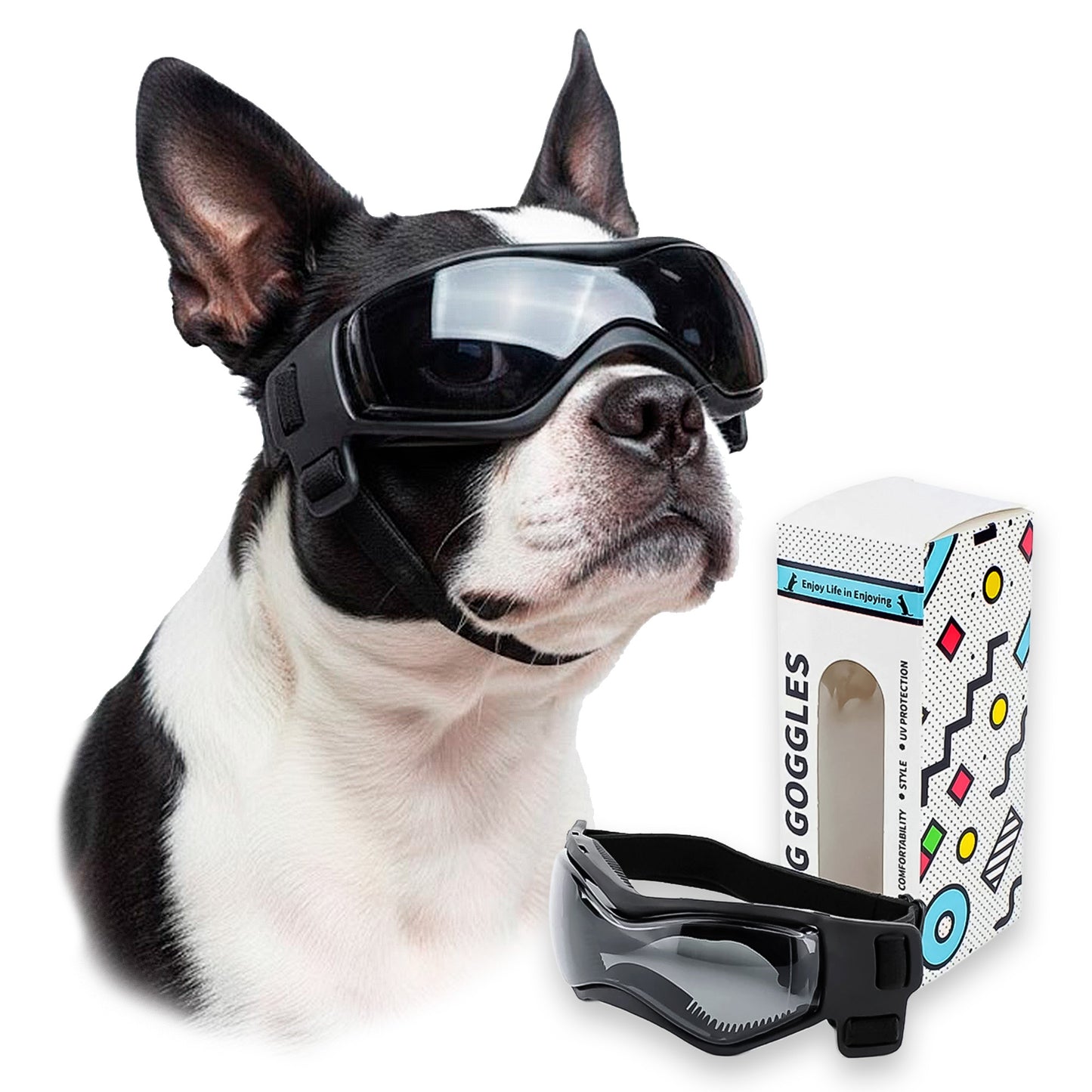 Gafas para Perros Minis y Pequeños – Con Protección UV