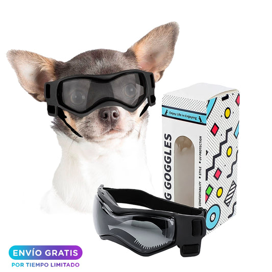 Gafas para Perros Minis y Pequeños – Con Protección UV